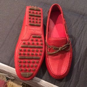 Cole Haan Shoes - Cole Haan red leather boat shoes - size 6 Cole Haan Shoes - Cole Haan red leather boat shoes - size 6
